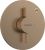 Baterie dus Hansgrohe DuoTurn S cu montaj incastrat, necesita corp ingropat, bronz periat