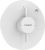 Baterie dus Hansgrohe DuoTurn S cu montaj incastrat, necesita corp ingropat, alb mat