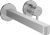 Baterie lavoar Hansgrohe Finoris cu pipa 228mm, montaj incastrat, necesita corp ingropat, crom