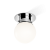 Plafoniera sfera Decor Walther Globe, E27 max 60W, IP44, crom