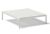 Masuta cafea de exterior Point Origin, aluminiu, 90x103x30.5cm, crem