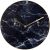 Ceas de perete NeXtime Marble 40cm, negru
