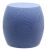 Masuta Kartell Roy design Alessandro Mendini, h43cm, d45cm, albastru