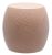 Masuta Kartell Roy design Alessandro Mendini, h43cm, d45cm, roz pudra