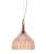 Suspensie Kartell E design Ferruccio Laviani, max 28W E14, h 20-220cm, roz transparent