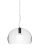 Suspensie Kartell FL/Y design Ferruccio Laviani, E27 max 15W LED, h28cm, transparent