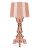 Veioza Kartell Bourgie design Ferruccio Laviani, E14 max 3x28W, d37cm, cupru metalizat