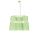 Suspensie Kartell Ge' design Ferruccio Laviani, E27 max 70W, h37cm, verde transparent