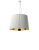 Suspensie Kartell Ge' design Ferruccio Laviani, E27 max 70W, h37cm, alb-auriu