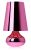 Veioza Kartell Cindy design Ferruccio Laviani, d23.6cm, h42cm, roz fucsia