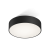 Aplica de tavan Decor Walther Conect 26 N LED 22W,  26cm, IP44, negru mat