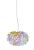 Suspensie Kartell Bloom design Ferruccio Laviani, G9 max 3x33W, d28cm, lavanda