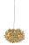 Suspensie Kartell Bloom design Ferruccio Laviani, G9 max 3x33W, d28cm, auriu metalizat