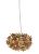 Suspensie Kartell Bloom design Ferruccio Laviani, G9 max 3x33W, d28cm, auriu-bronz-cupru metalizat