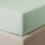 Cearceaf de pat cu elastic Descamps Coton Soyeux 140x200cm, Verde Tileul