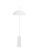 Lampadar Kartell Geen-A design Ferruccio Laviani, LED 3x5W, h132cm, alb