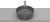Lavoar tip bol Roca Inspira Round 370x37mm, fara orificiu baterie, fara preaplin, montare pe blat, onyx