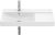 Lavoar asimetric Roca Ona 80x46cm, orientare stanga, alb