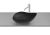 Lavoar tip bol Roca Ohtake 54x37.5cm, negru mat