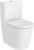 Vas wc Roca Inspira Round Rimless Compact, back-to-wall, 375x600mm, alb mat
