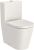 Vas wc Roca Inspira Round Rimless Compact, back-to-wall, 375x600mm, bej