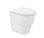 Vas wc Roca Tura Rimless back-to-wall, 50x36cm, alb