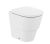 Vas wc Roca Tura Rimless back-to-wall, 50x36cm, alb mat