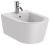 Bideu suspendat Roca Inspira Round 370x560cm, perla
