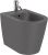 Bideu Roca Inspira Round back-to-wall, 370x560cm, onyx