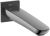 Pipa cada Roca Insignia 233mm, brushed titanium black