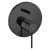 Baterie cada - dus Roca NU cu montaj incastrat, maneta pin, necesita corp incastrat, Titanium Black