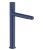Baterie lavoar Roca NU XL, pentru lavoare tip bol, Cold Start, fara ventil, maneta stripes, Cobalt Blue