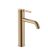 Baterie lavoar Roca Ona M Cold Start, ventil click-clack, rose gold