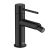 Baterie bideu Roca NU, fara ventil, maneta pin, Titanium Black