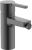 Baterie bideu Roca Naia, ventil pop-up, brushed titanium black