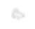 Conector FixFit Roca Aqua cu agatatoare de dus, white