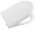 Capac WC Roca Inspira Round cu inchidere lenta si QuickRelease, alb