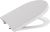 Capac wc Roca Inspira Round cu inchidere lenta si QuickRelease, perla