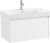Set mobilier Roca Ona cu dulap baza cu un sertar 80cm si lavoar, alb mat