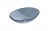 Lavoar oval tip bol Besco Anya 50x35cm, ResiCast, transparent, ventil click-clack crom, Blue Wave