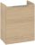 Dulap baza Villeroy & Boch Architectura cu o usa, 430x520mm, orientare stanga, stejar nordic