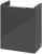 Dulap baza Villeroy & Boch Architectura cu o usa, 430x520mm, orientare dreapta, gri