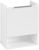Dulap baza Villeroy & Boch Architectura cu o usa si raft, 430x520mm, orientare dreapta, alb mat