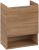 Dulap baza Villeroy & Boch Architectura cu o usa si raft, 430x520mm, orientare dreapta, stejar kansas