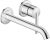 Baterie lavoar Duravit Balcoon de perete, proiectie 221mm, MinusFlow, crom
