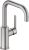 Baterie lavoar Duravit Balcoon, pipa pivotanta, FreshStart, MinusFlow, inox periat