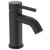 Baterie lavoar Ideal Standard Ceraline, ventil metalic pop-up, negru mat