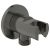 Conector FixFit Ideal Standard Ideal Rain Round cu agatatoare de dus, gri magnetic