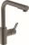Baterie bucatarie Ideal Standard Gusto, 295mm, pipa extractibila L rotativa, magnetic grey