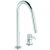 Baterie bucatarie Ideal Standard Gusto din 2 elemente, 218mm, pipa R rotativa, crom